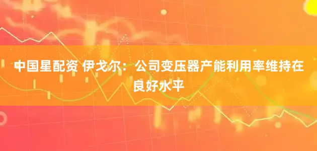 中国星配资 伊戈尔：公司变压器产能利用率维持在良好水平