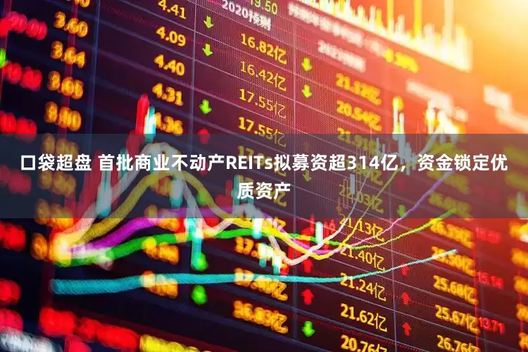 口袋超盘 首批商业不动产REITs拟募资超314亿，资金锁定优质资产